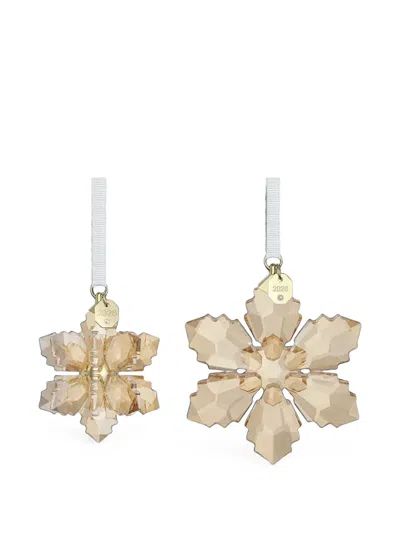 Swarovski X Gergely Szoeke Annual Edition Ornaments In Neutral