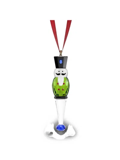 Swarovski X Michele Blasilli Holiday Cheers Nutcracker Ornament In Multi