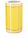 Swarovski X Rosenthal Signum Jonquil Vase (27cm X 13cm) In Yellow