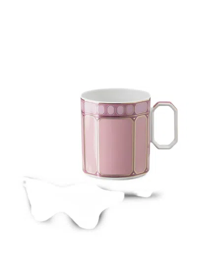 Swarovski X The Rosenthal Signum Mug In Pink