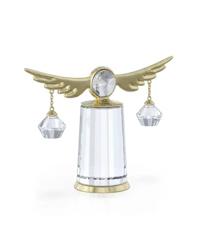 Swarovski Zodiac Libra Figurine In Clear/goldibra