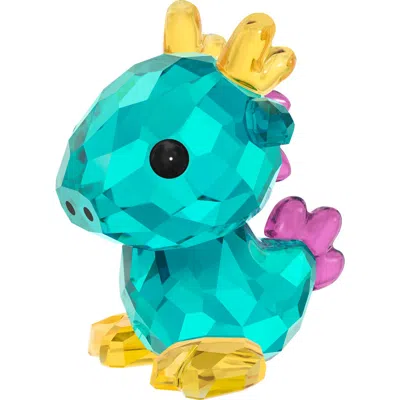 Swarovski Zodiac Majestic Dragon Crystal Figurine In Multi