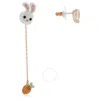 Swarovski Zodiac Rabbit Drop Earrings