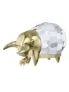 Swarovski Zodiac Taurus Crystal Figurine In Gold Tone-taurus