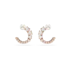 Swarovsky Women's Circle Earrings  Matrix 5692264