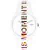 Swatch Art Peace Hotel Time's Magic White Dial Watch In White