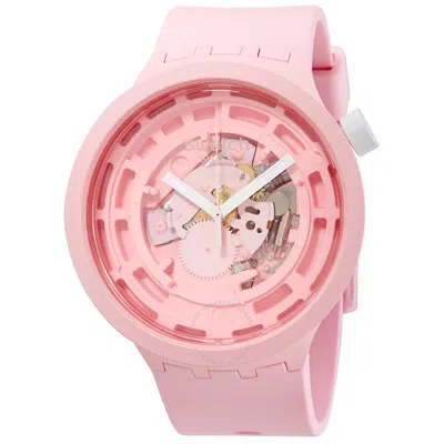 Swatch Bioceramic C-pink Quartz Unisex Watch Sb03p100