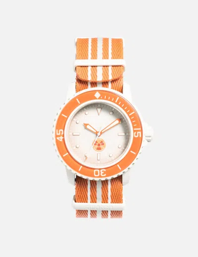 Swatch Blancpain Arctic Ocean In Orange