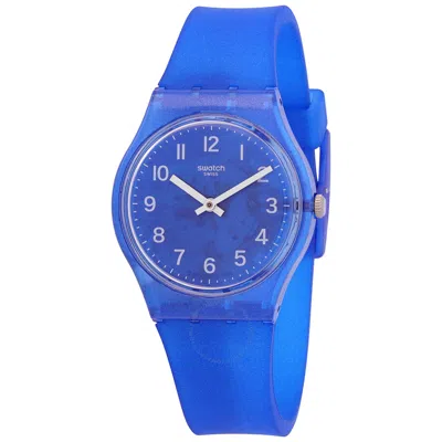 Swatch Blurry Blue Quartz Ladies Watch Gl124
