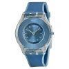 SWATCH SWATCH DIVE IN BLUE DIAL BLUE SILICONE LADIES WATCH SFS103