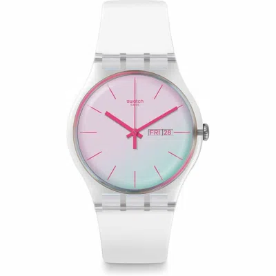 Swatch Ladies' Watch  Suok713 Gbby2 In Pink