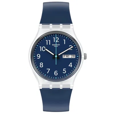 Swatch Men's Rinse Repeat Blue Dial Watch