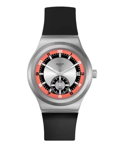 Pre-owned Swatch Men's Swiss Sy23s413 - Confidence 51 Amazing Automatic Watch Japan