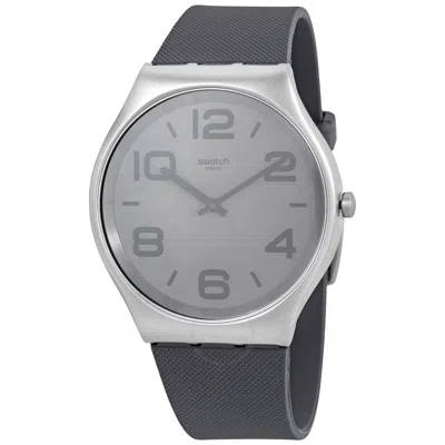 Swatch Night Trick Quartz Grey Dial Men's Watch Ss07s110 In Gray