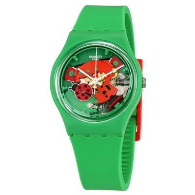 Swatch Originals Choupette Green Men's Watch Gg220
