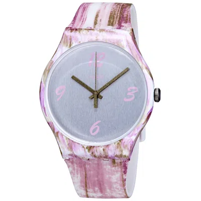 Swatch Pinkquarelle Grey Dial Watch Suow151