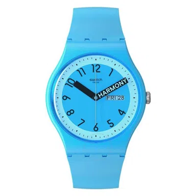 Swatch Pride Quartz Blue Dial Unisex Watch So29s702
