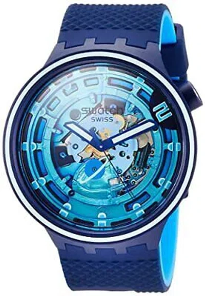 Pre-owned Swatch [] Sb01n101 Blue