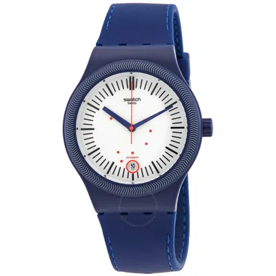 Swatch Sistem Grid Automatic Watch Sutn401 In Blue