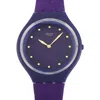 Swatch Skinviolet 40 Mm Purple Dial Watch Svuv102 In Multi