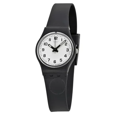 Swatch Something New Ladies Watch Lb153 In Black