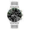 SWATCH SWATCH THE MAY CHRONOGRAPH QUARTZ BLACK DIAL MEN'S WATCH YV506G