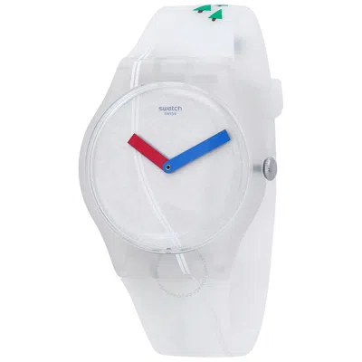 Swatch T'schuss Quartz White Dial Unisex Watch Suow137