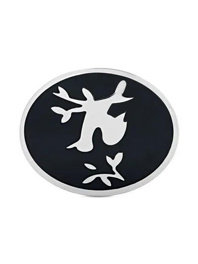 Pre-owned Swatch Vintage Treehome Ring In Silver
