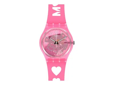 Pre-owned Swatch Women's  Love With All The Alphabet Gz354 In Plastic