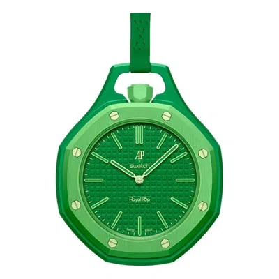 Swatch X Audemars Piguet Bioceramic Royal Pop 'green Eight'