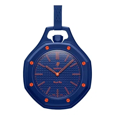 Swatch X Audemars Piguet Bioceramic Royal Pop 'orenji Hachi' In Blue