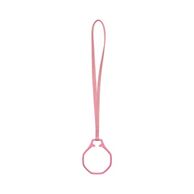 Pre-owned Swatch X Audemars Piguet Royal Pop Leather Lanyard 'otg Roz' | Pink | Men's Size Onesize