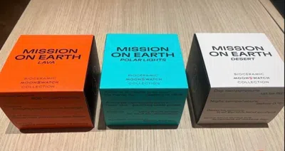 Pre-owned Swatch X Omega Bioceramic Moon Mission To Earth Lava, Polar, Desert ?