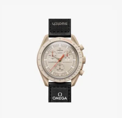Pre-owned Swatch X Omega Moon Jupiter Bioceramic Series Brand Sealed