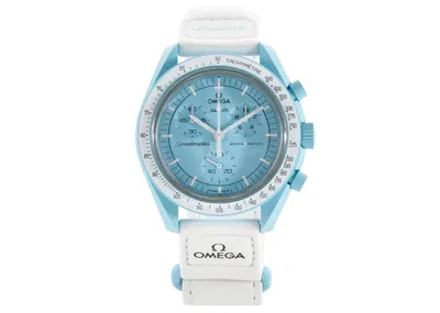 Pre-owned Swatch X Omega Moon Mission To Uranus So33l100 In Bioceramic