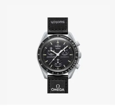 Pre-owned Swatch X Omega Moon Moon Bioceramic Series Brand Sealed