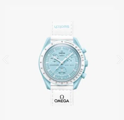 Pre-owned Swatch X Omega Moon Uranus Bioceramic Series Brand Sealed