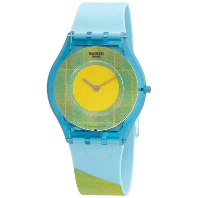 Swatch X Supriya Lele Quartz Yellow Dial Unisex Watch Ss08z104 In Multi