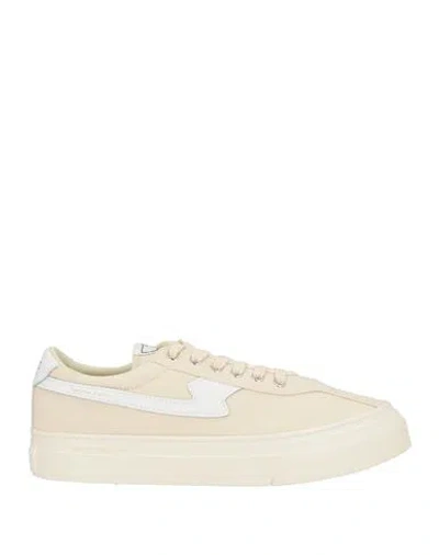 S.w.c Stepney Workers Club S. W.c Stepney Workers Club Man Sneakers Cream Size 11 Textile Fibers In White