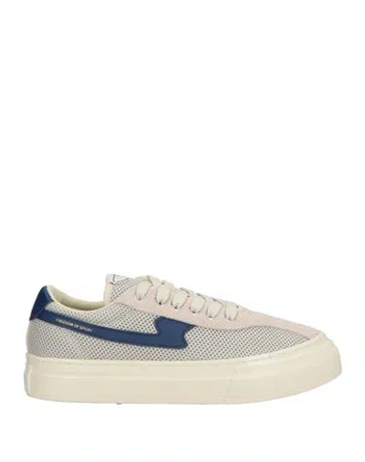 S.w.c Stepney Workers Club S. W.c Stepney Workers Club Woman Sneakers Off White Size 7 Leather, Textile Fibers