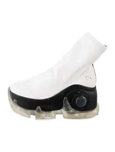 Pre-owned Swear Leather Sock Boots In Black