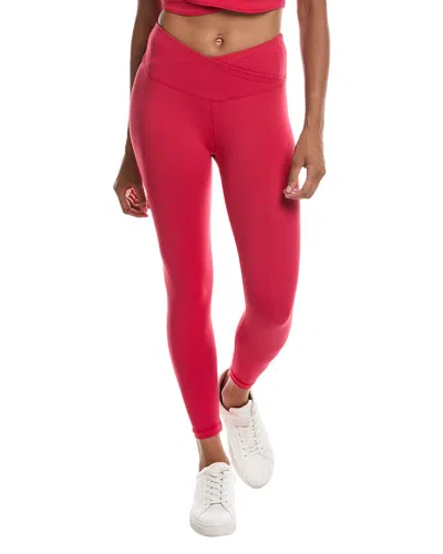 Sweaty Betty 26in All Day 7/8 Wrap Waist Legging In Red