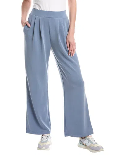 Sweaty Betty 27in Sand Wash Wide Leg Trouser In Blue