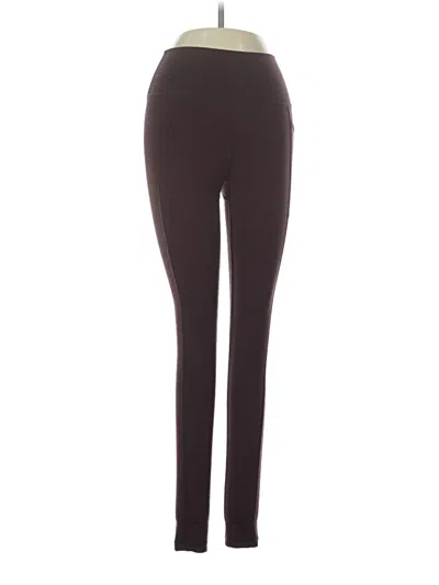 Pre-owned Sweaty Betty Active Pants In Burgundy