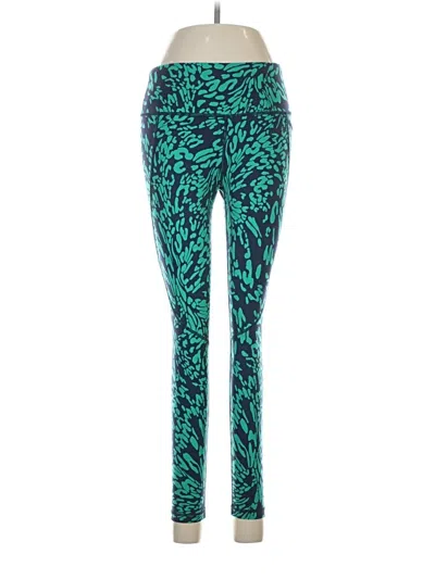 Pre-owned Sweaty Betty Active Pants In Teal