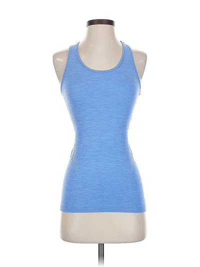 Pre-owned Sweaty Betty Active Tank Top In Blue