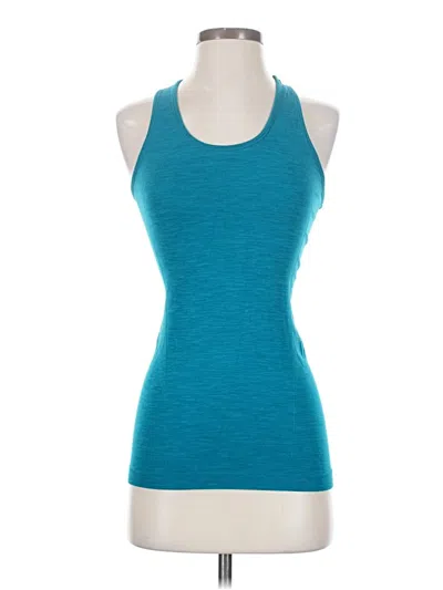 Pre-owned Sweaty Betty Active Tank Top In Blue