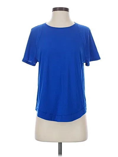 Pre-owned Sweaty Betty Active T-shirt In Blue