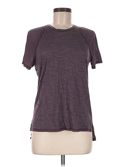 Pre-owned Sweaty Betty Active T-shirt In Purple