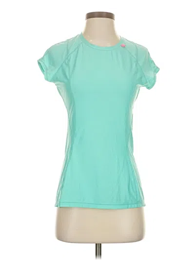 Pre-owned Sweaty Betty Active T-shirt In Teal